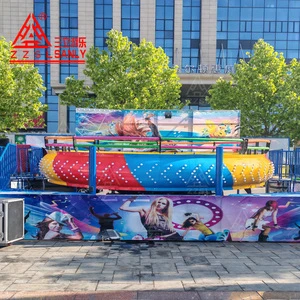 China Supplier Sanly SL-DT-03 CE Certified Stainless Steel 24 Seats Tagada Disco Amusement Ride For Fairground Attractions
