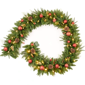 Top Selling Product in Wholesale Wool Felt Christmas Decoration Balls Garland for Decoration