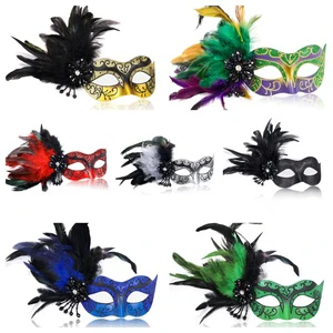 Venice Role Playing Costumes Carnival Ball Headwear Luxury Masks