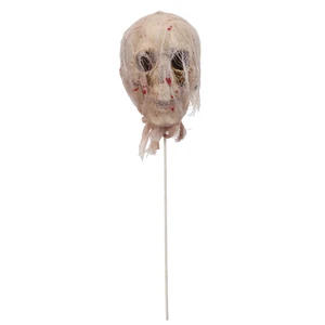 Custom 2026 New Artificial Black Skeleton Pumpkin Pick Decoration Product for Halloween Holiday Supplier Wholesale