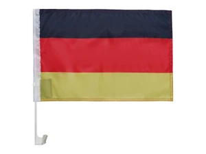 Car Flag Germany Pack-Polyester Waterproof Portable Small Banner Window Decor Accessories Sports Fans Outdoor Football
