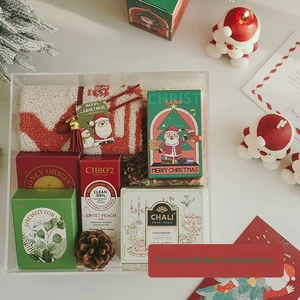 Santa Claus Christmas Candles Wholesale Creative Party Favors Practical Little Gifts Soy Wax Handmade Scented Candles Cute