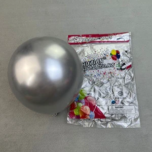 Wholesale 10inch Shuaian Balloon Globos Metallic Latex Balloons 10Inch Chrome Latex Helium Balloons Wedding Party Decor Supplies