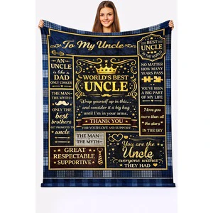 Dad Birthday Gift Birthday Gifts for Dad From Daughter Son Best Dad Gifts Soft Throw Blanket for Bedding Sofa