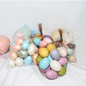 New Design Wholesale Customized Decorative Festival Decorations Colorful Easter Eggs For Home Decor
