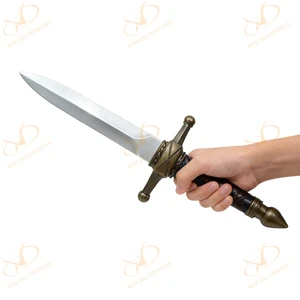 Cosplay Medieval Vintage Hollow PU Material Customizable Size Trendy Toy Knife and Swords Dagger Halloween Party Decorations