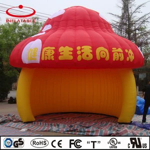 Newly Designed Giant Inflatable Mushroom Balloon For Outdoor Advertising And Decorative Artificial Plant