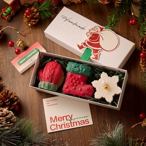 OEM Christmas Scented Candles Christmas Tree Decoration Scented Candle Christmas Candle Gift Set Home Decoration Holidays
