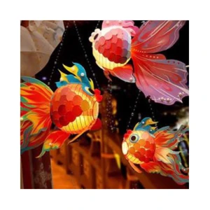 HOT SALE 2024 TRADITIONAL Paper Lanterns for Mid-Autumn Festival - HANDICRAFT Paper Lanterns Decoration at Low Price