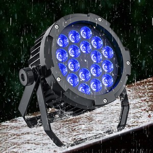 U`King US Warehouse Delivery Outdoor Stage Light Rgbwa+Uv LED 6IN1 Effects Waterproof Par Lights