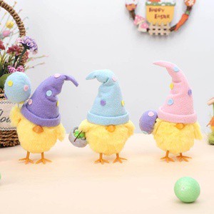 Cross-border Easter Egg Chick Figurine Ornaments Cute Easter Decorations Holiday Party Gifts Easter