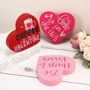 Valentine's Day Gifts - Heartfelt Expressions of love - Wooden Handicrafts - Heart-shaped Home Decorations - Wedding Ornaments