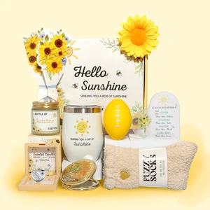 2024 New Products Birthday Gifts for Women Sunflower Gifts Sending Sunshine Get Well Soon Gifts Basket
