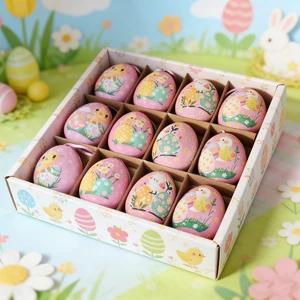 Shunyuan high-quality hot-selling Easter egg combination pack, 7cm/12 pieces