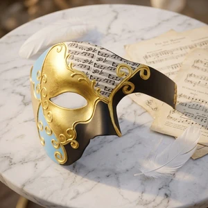 Halloween Carnival Masks Half Face Trendy