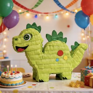 Children's Birthday Party Hand Folding Dinosaur Pinata Birthday Party Decoration Game Supplies Wholesale