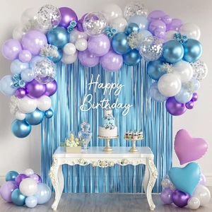 Hot Selling Kids & Adult Birthday Wedding Balloons Garland Arch Kit for Sea Theme Party Baby Shower Decoration Globos