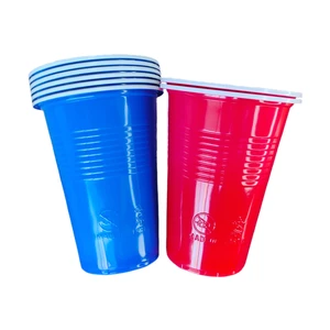 New Product Beer Pong Cups 18oz Double Wall Eco Friendly Plastic Disposable Cups