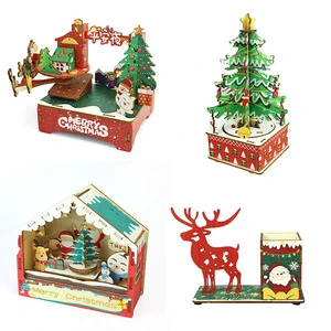 Hot Sale Children's Christmas Toys Stem Toy for Kids Educational Wooden Montessori Toys Science Kits