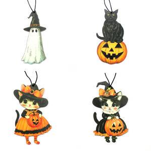 Cartoon Pumpkin and Ghost Halloween Holiday Supplies Fun Fashion Crafts