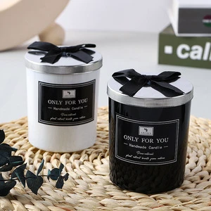 Wholesale Handmade Luxury Scented Candles with Frosted Metal Lids for Special Occasions