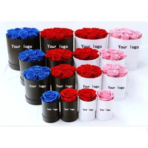 New Product Ideas2026Valentine's Day Gift Handmade Immortal Infinite Eternal Stable Preserving Rose Boxes