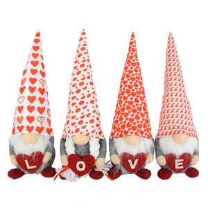 Valentines Day Items 2026 Products Stuffed Animal Gnome Doll Romantic San Valentin Gifts for Girls