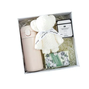 High-Quality Valentine's Day Women's Thermos Cup Aromatherapy Candle Gift Set for Weddings