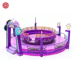 Big Theme Park Equipment Thrill Rides Large Spinning Jumping Indoor Crazy Dance Disco TAGADA Ride For Sale