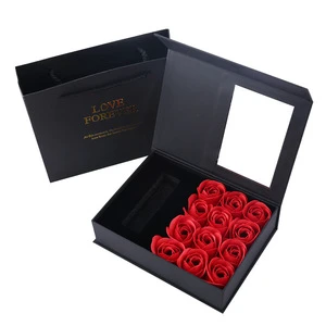 Wholesale Mother's Day Gift Box Renovate Decorative Rose Flower Petal Soap Flowers Gift Valentine's Day Gift for Mum/Wife/Women