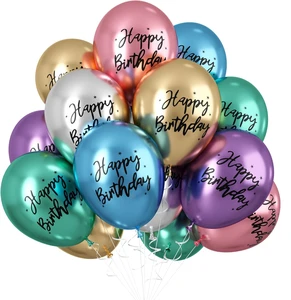 Customizable Kids Party Decoration Supplies-Colorful Birthday Balloons Set for Kids Parties
