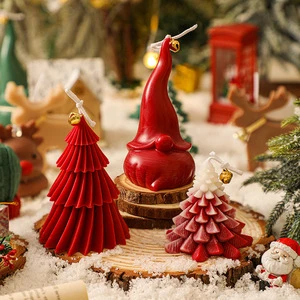 Christmas gift ideas, festive atmosphere, scented gifts, Santa Claus-shaped candles, indoor fragrance