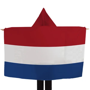 Netherlands Hooded Body Flag Cape 3x5 Ft 100D Polyester Holland Koningsdag Oran Football Fan Souvenir