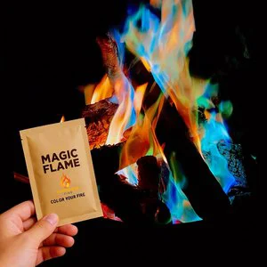 Pyroshine Bonfire Magic Color Changing Powder Colour Your Flame For Fireplace Camping Gear And Accessories