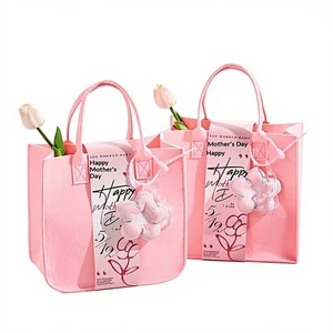 Mother's Day Gift for Mom Foldable Bag Souvenir High-end Practical Small Gift 23x23x12cm Company Group Purchase