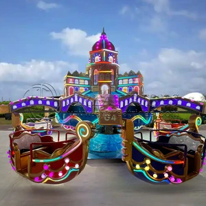 Outdoor Playground Attraction Rotary Equipment Other Amusement Park Products Venice Boats for Sale
