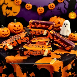 Newproduct: Halloween Butter Stick Stress-relief Toy, Slow-rebound Pumpkin Squeeze Toy