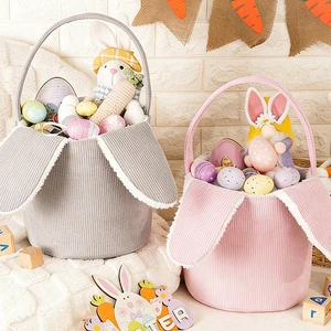 Hot Sell Cute Easter Basket Decorations Hot Sell for Kids Easter Party Gifts for Kids