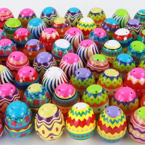 Wholesale Custom Size Custom Printing Logo Customized Color Giant Jumbo Easter Plastic Egg for Holiday Decorations