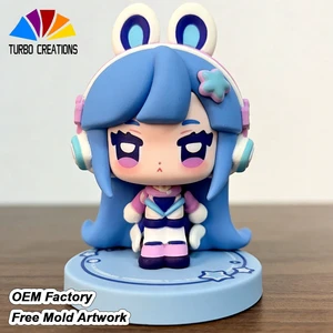 Custom Princess Easter Action Figurine Girl Doll Figurine Toys for Children Gift Supplier