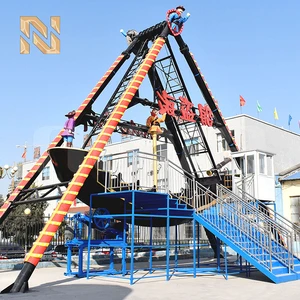 Nova Rides Amusement Park Rides Theme Pirate Ship Standard Pirate Ship Attraction 32 Seats Iron Pirate Ship Ride For Sale