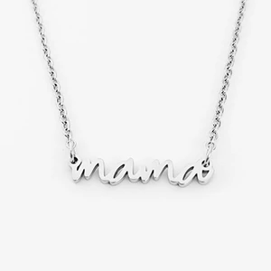 Mama Necklace Stainless Steel Mother's Day Necklace Gift for Mother's Day Jewelry for Women
