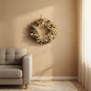 HFlora Factory Manufacturer High Quality Preserved Flower Wreaths Dry Flower for Christmas Thanksgiving Halloween Decorative
