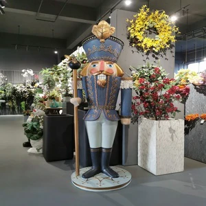 Christmas Soldiers Nutcracker Soldier 6 Ft Large Nutcracker Soldier For Christmas Decoration Supplies