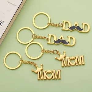 Creative Father's Day Keychain Mother's Day Keychains Thanksgiving Gifts