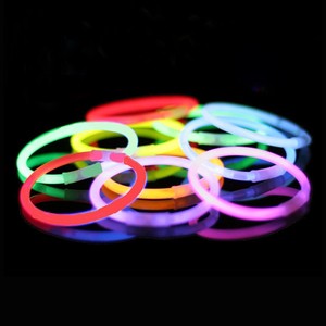 Hot Selling Neon Glow Stick Bracelets 10pcs Party Supplies For Halloween Graduation Diwali New Product