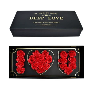 Wholesale Mother Day Gift Red Gift Box Roses I love You Pendant for Mom Birthday Gifts Women Grandma
