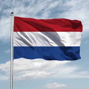 Bolisi 90x150 cm Double Sided Polyester Dutch Flags 3x5ft Netherlands Flag
