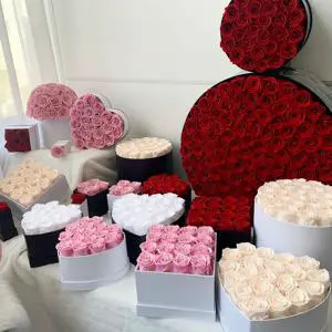 Lovebay Mother's Day Gift Wholesale Eternity Flowers Forever Flowers In Box Natural Eternal Preserved Roses For Valentines Day