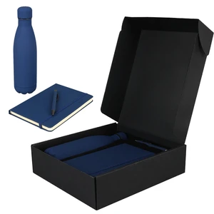 New Customized Father's Day Gift Set: Stainless Bottle, Notebook, and Pen